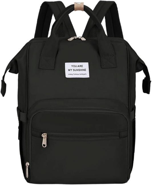 Waterproof Diaper Bag Backpack - Large Capacity Baby Nappy Bag with Insulated Pockets